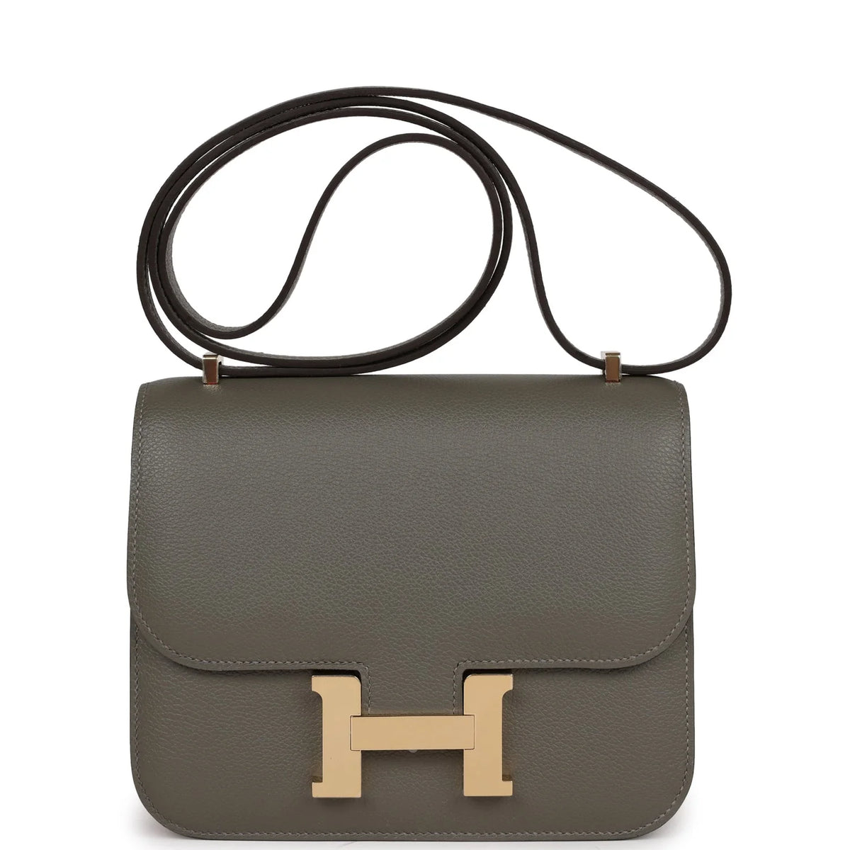 Gris Meyer Verso Evercolor Permabrass Hardware Bag D39482