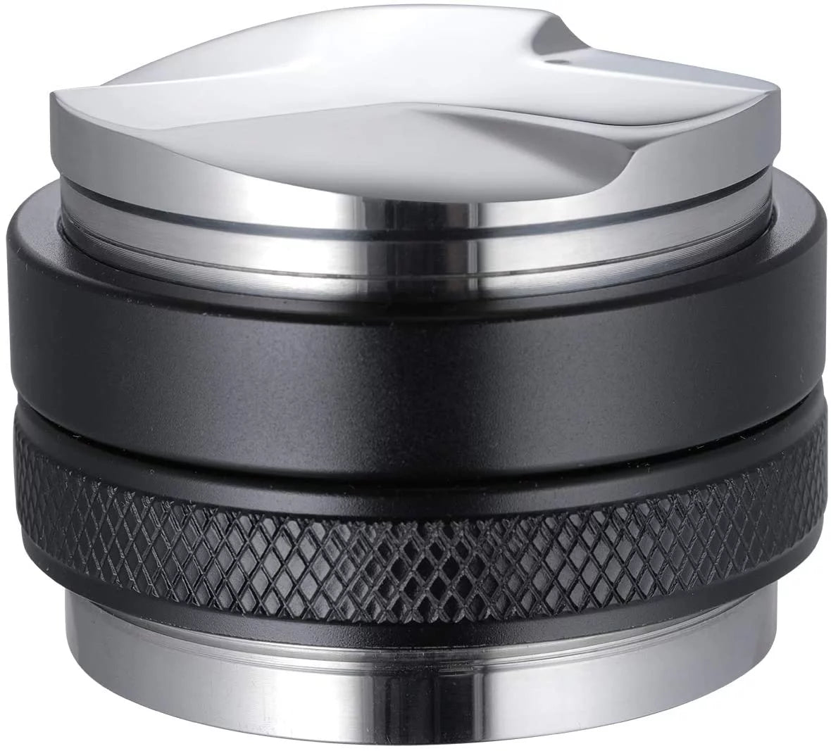 53mm Coffee Distributor & Tamper, Dual Head Coffee Leveler, Adjustable Depth Espresso Hand Tampers R6519