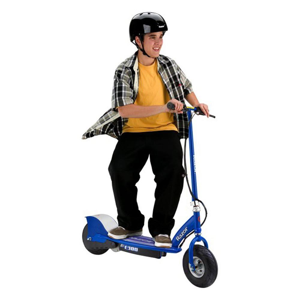 Gray & Blue Electric Scooter M558