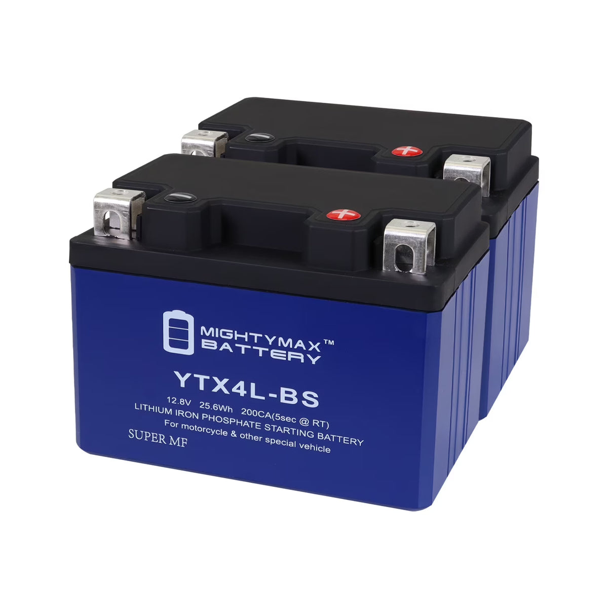 2 Pack Lithium Replacement Battery for Honda Scooters Q59472