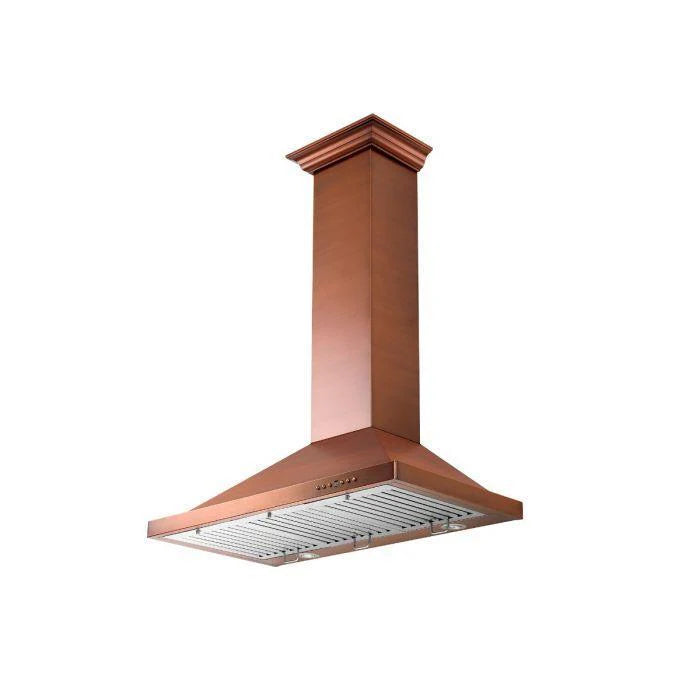 42 in. Copper Wall Range Hood I822