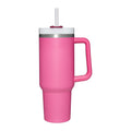 Reusable Insulated Tumbler with Straw and Lid R112046