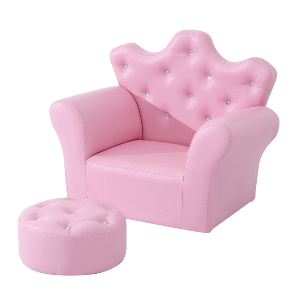 Kids Sofa Set with Footstool H89730