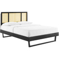 Black Queen Platform Bed C222060
