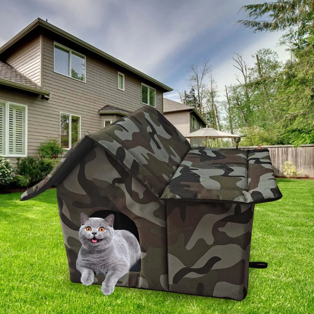 Waterproof Folding Pet Tent Cat House Dog Kennel R7920