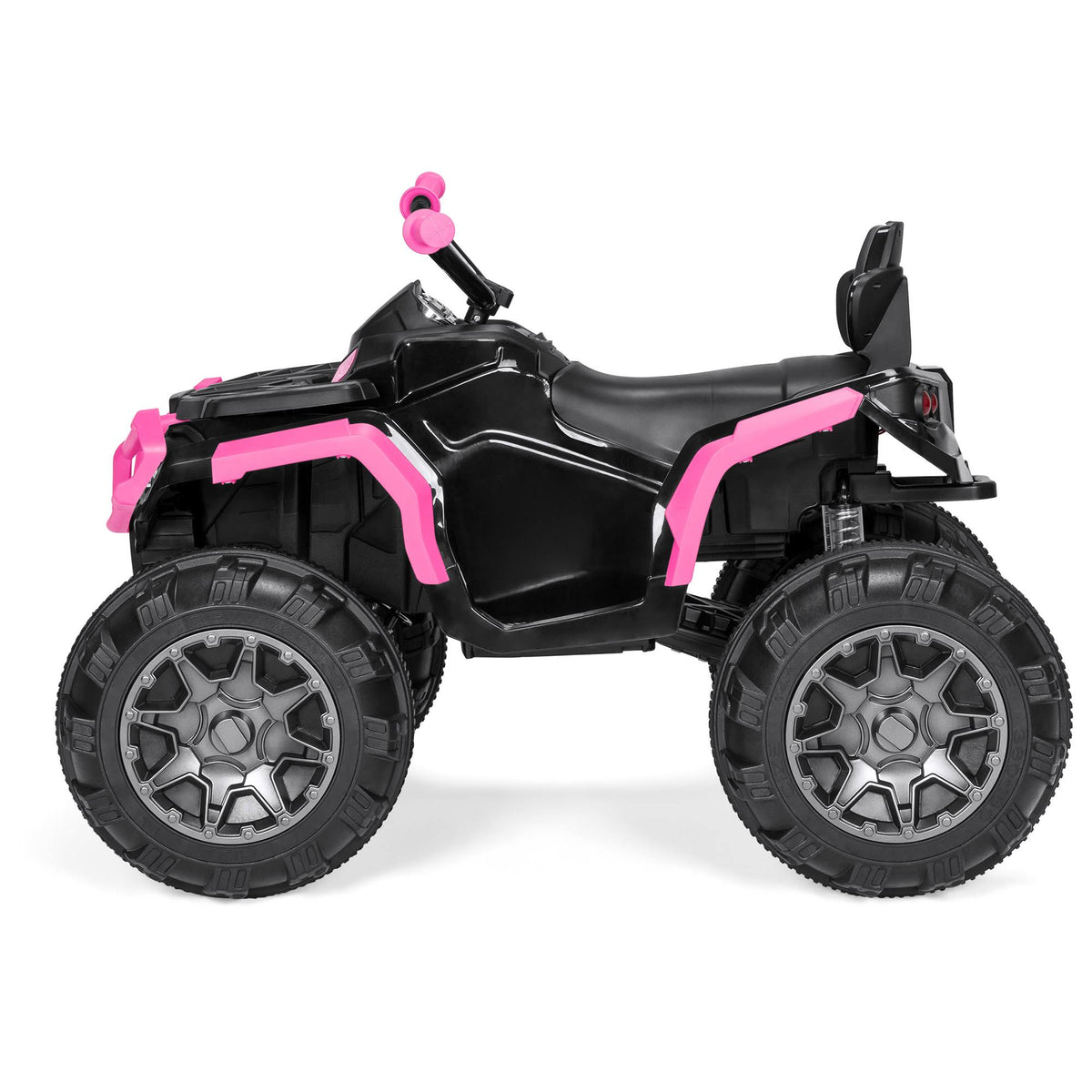 12V Pink Kids 4-Wheeler ATV Ride On Car Toy with LED Headlights F47926