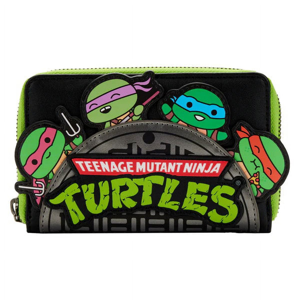 Teenage Mutant Ninja Turtles Sewer Cap Zip Around Wallet I875020