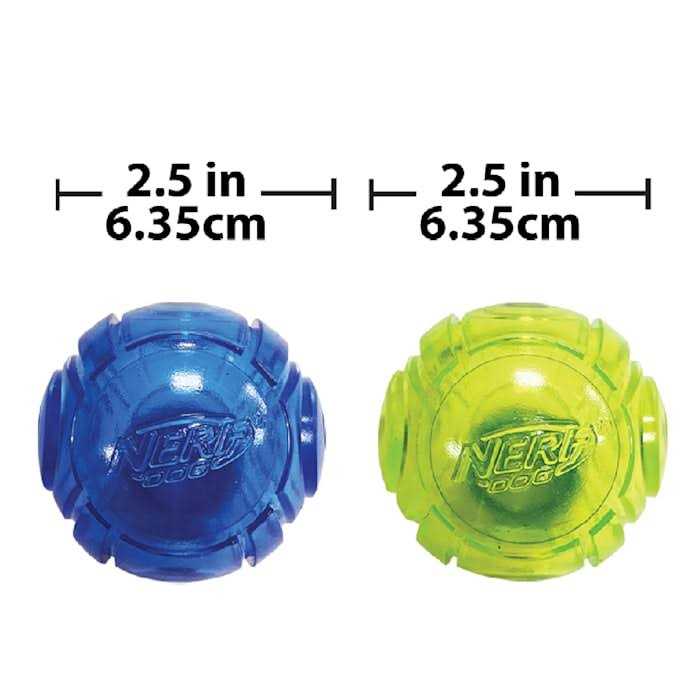 Blue Green LED Ball Dog Toys K82009