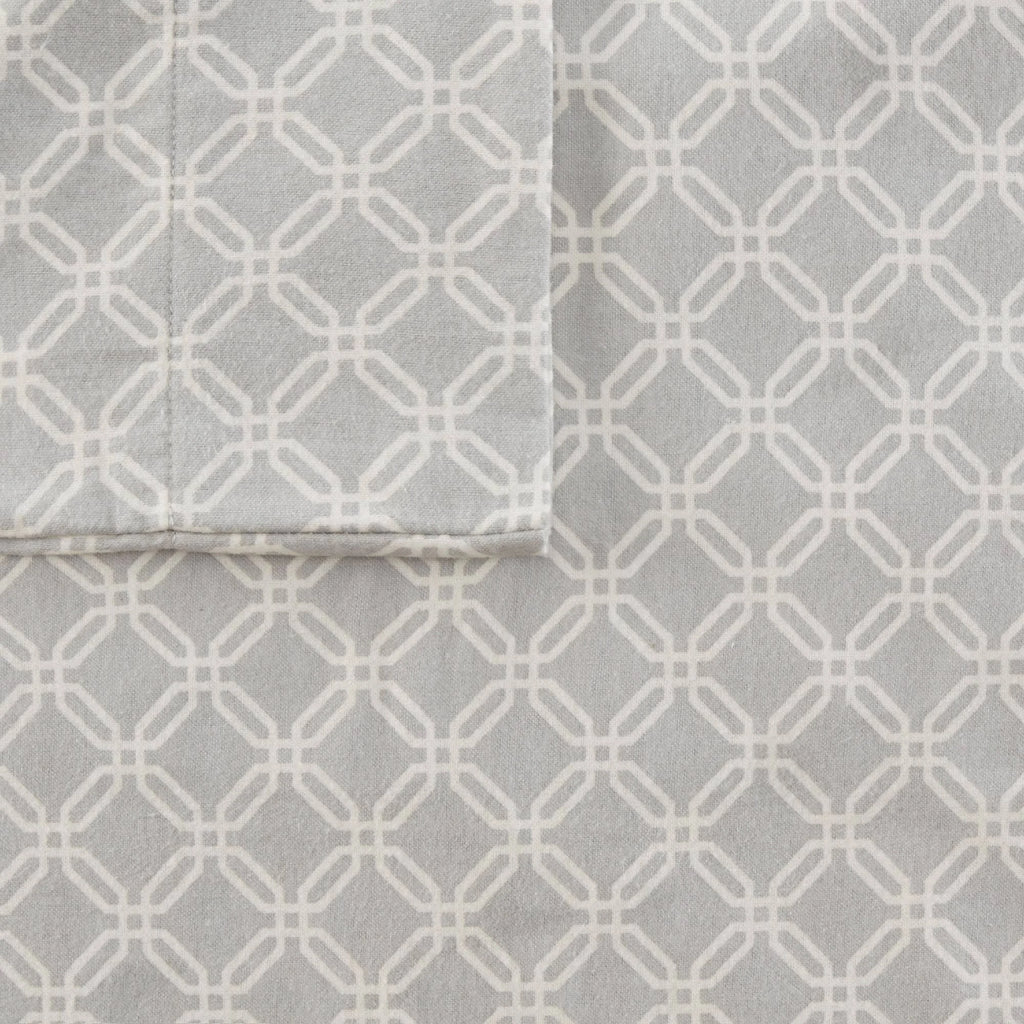 Grey Flannel California King Sheet Set N6336