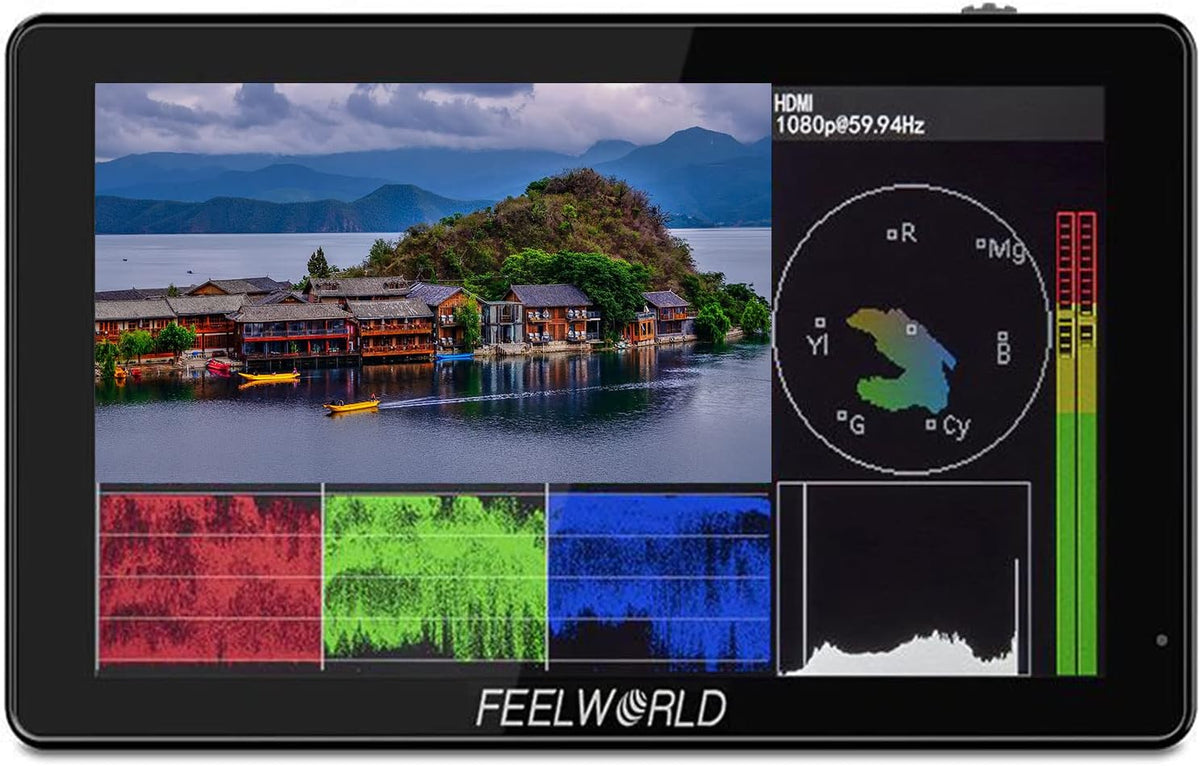 5.5 Touch Screen DSLR Camera Field Monitor 4K HDMI Input Output S9245
