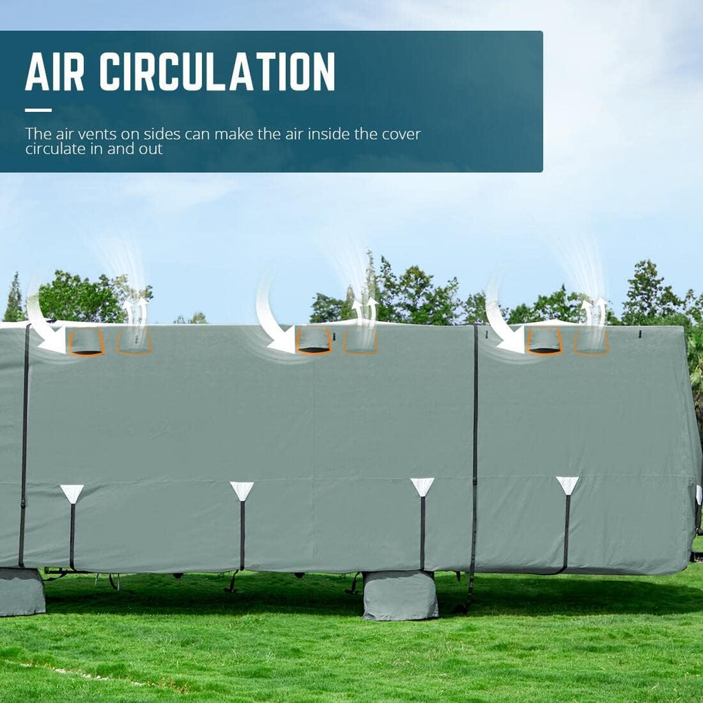 Class A RV Cover Fits 40'-43' Motorhome S31634