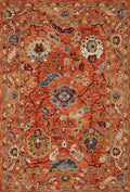 Orange 9'3 x 13' Rug O380