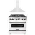 30 in. Gas Range and Range Hood Appliance Package N614