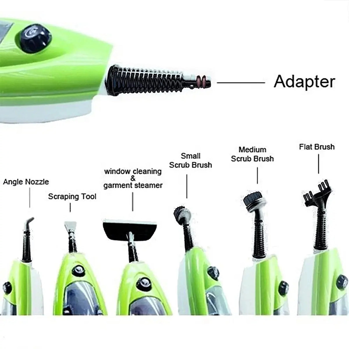 Floor Steamer with Detachable Handheld Steam Cleaner 6 in 1 V141