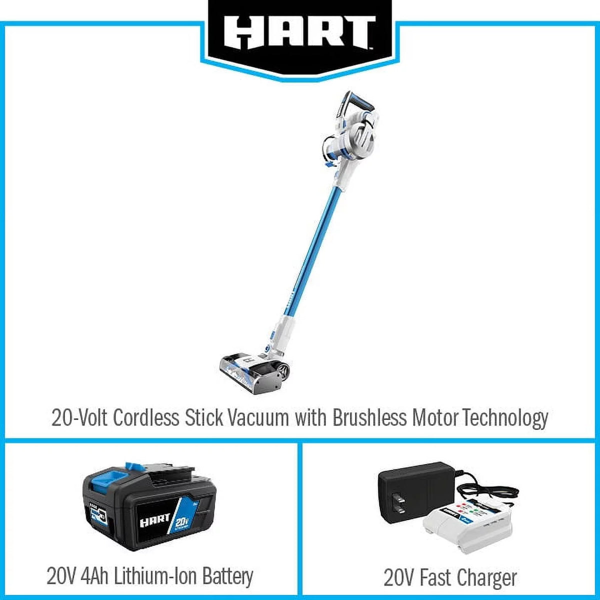 Cordless Stick Vacuum with Brushless Motor K37165