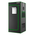 24"x24"x48" Water-Resistant Hydroponic Grow Tent with Observation Window H5057