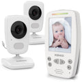 Baby Monitor w/ 2 Cam, 1000ft Range, Auto Night Vision Cam Q332156
