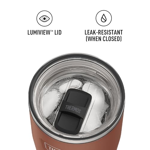 Stainless Steel Cold Tumbler with Slide Lock, 24 Ounce Y367