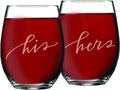 Stemless Wine Glasses Set Of 2 A3157