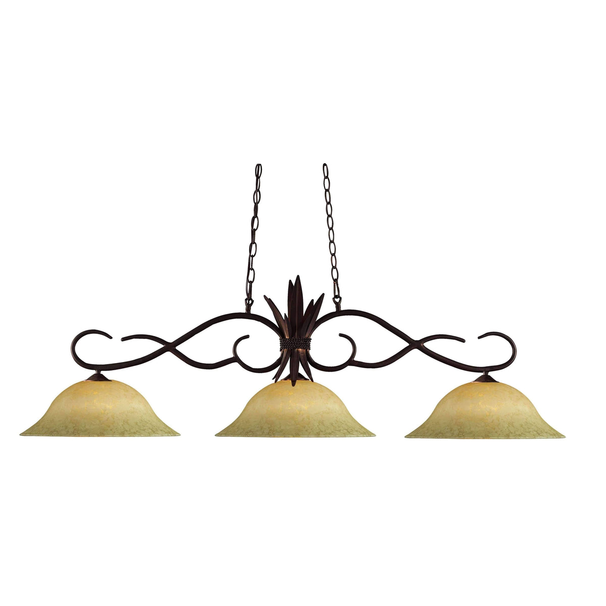 Bronze 3-Light Island/Billiard A3745