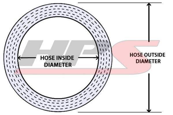 3-7/8x22 ID 6x22 Long High Temp 4-ply Aramid Reinforced Silicone Coupler Hose T105821