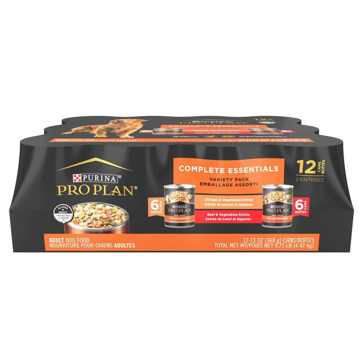 Complete Essentials Wet Dog Food Variety Pack Q542692
