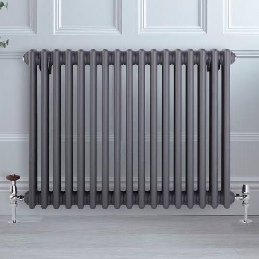 Cast Iron Hot Water Radiator Anthracite E199700