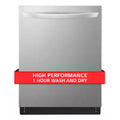 24 in. Stainless Steel Smart Top Control Dishwasher with 1-Hour Wash and Dry S833213