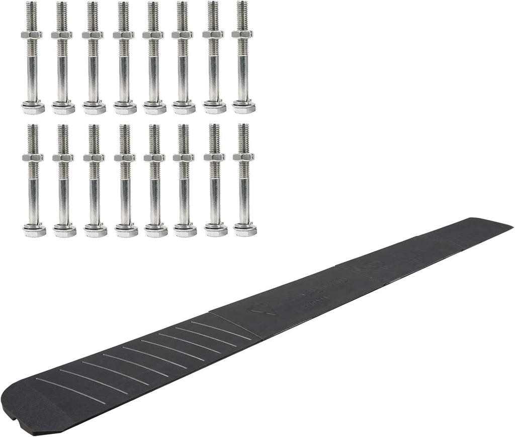 4 Pack Heavy Duty Rubber Curb Ramp Set O367