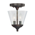 2 Light Foyer Burnished Bronze L70574