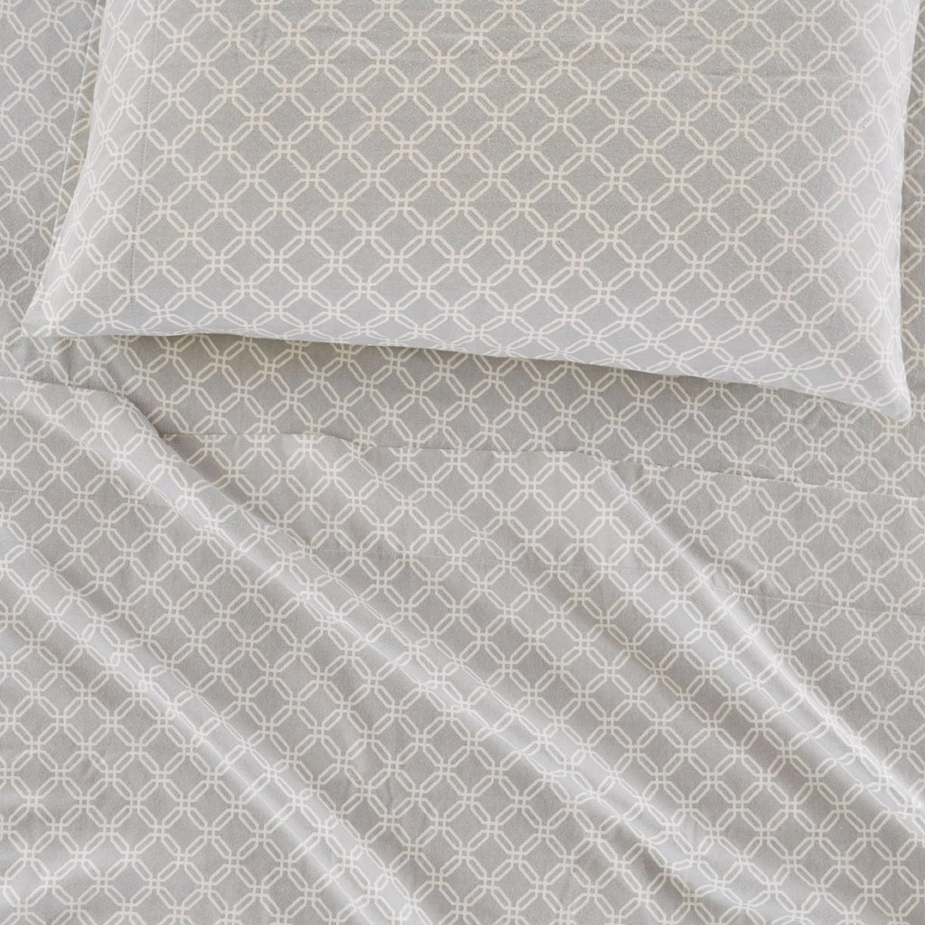 Grey Flannel California King Sheet Set N6336