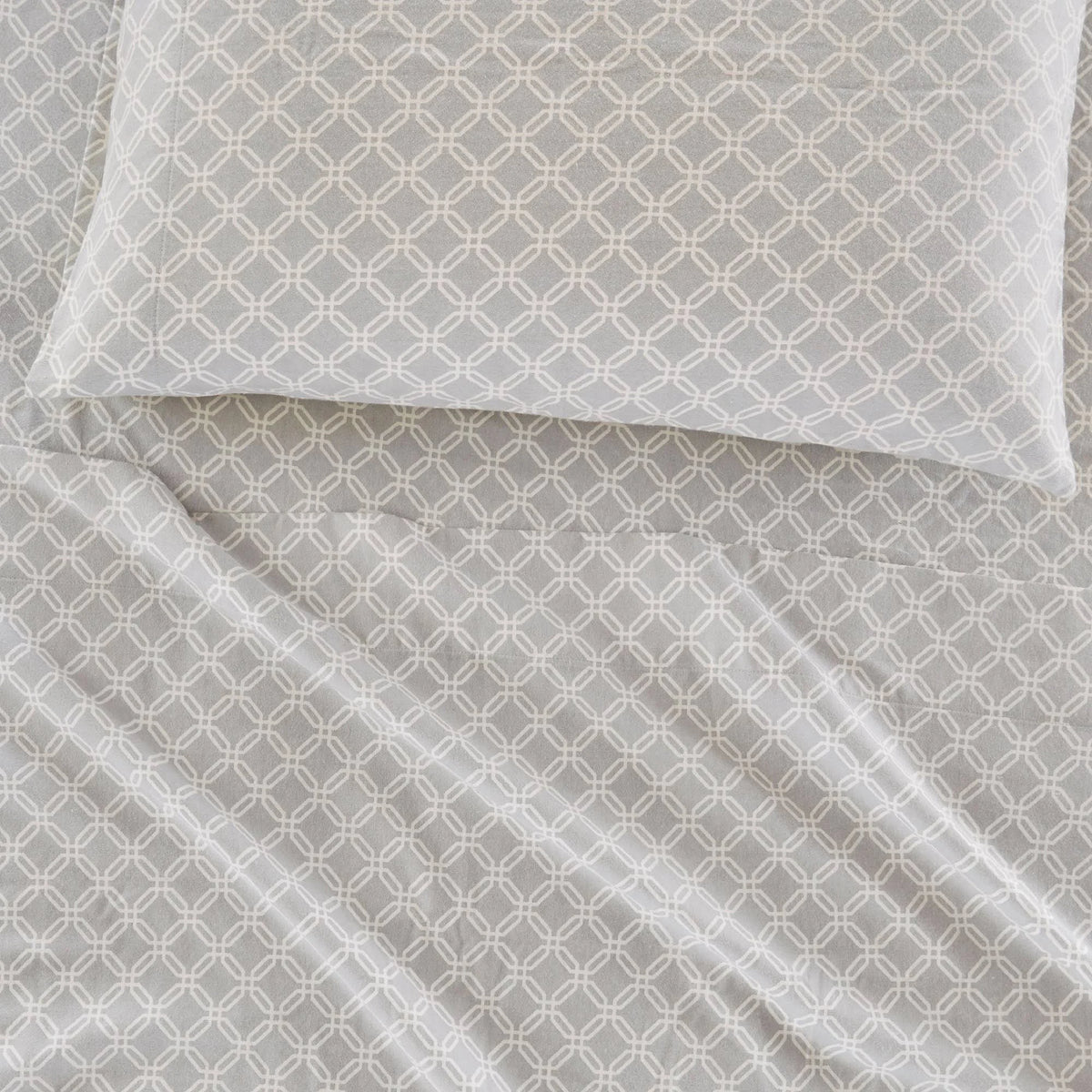 Grey Flannel California King Sheet Set N6336