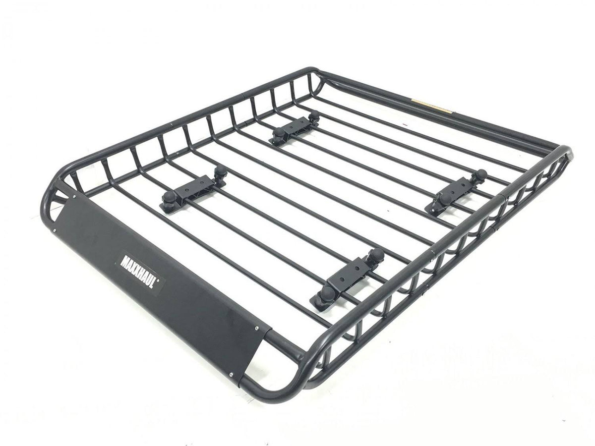 Universal Steel Roof Rack Car Top Cargo Carrier Basket M48700