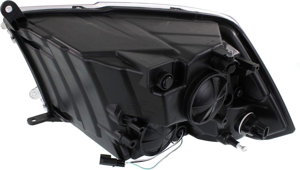 Chrome Halogen Headlight Assembly Passenger Side M40400