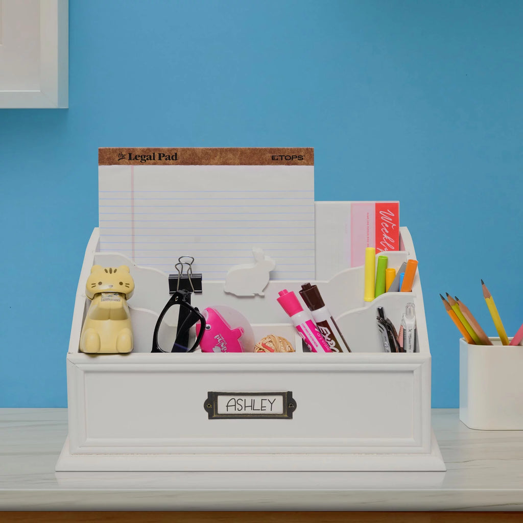 3 Tier Wood Desk Paper Organizer J1695