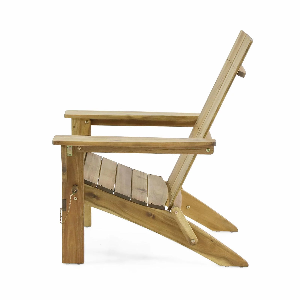 Acacia Wood Foldable Adirondack Chair M104061