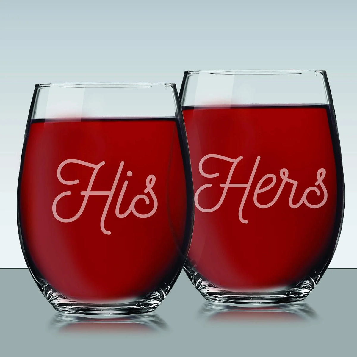 Stemless Wine Glasses Set Of 2 A3157