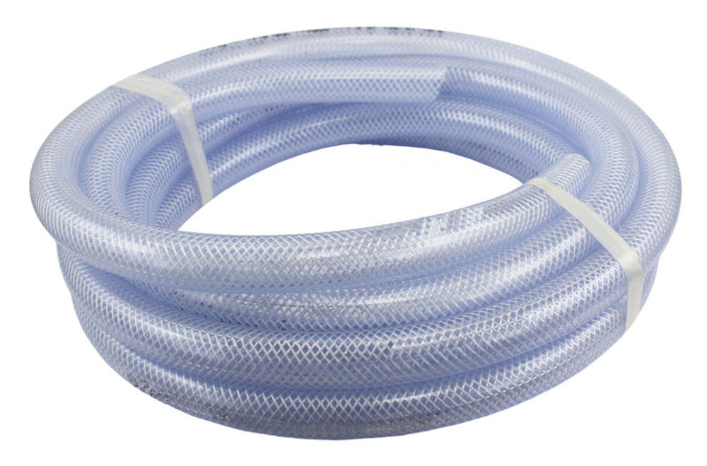 100 Ft x 3/8" ID Heavy Duty Clear PVC Tubing R187907