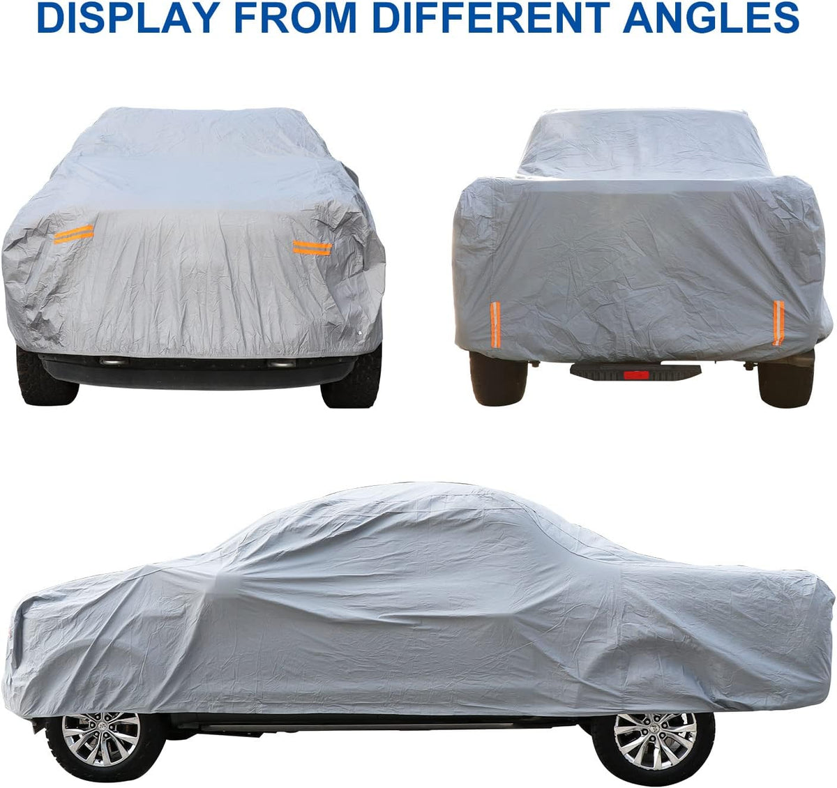 Waterproof Windproof Pickup Car Cover for Ford F150 2001-2019 Raptor V80408