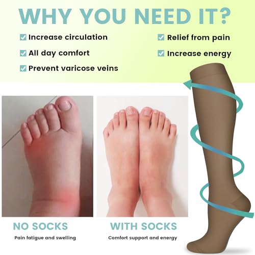 Copper Compression Socks 15-20 mmHg Z757871