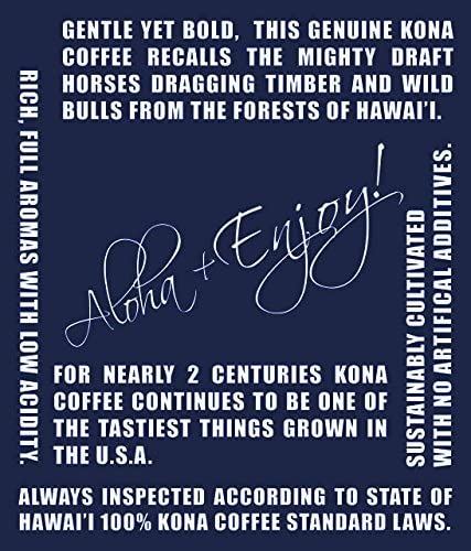 100% Kona Coffee Medium Roast Single Serve Pods E603858