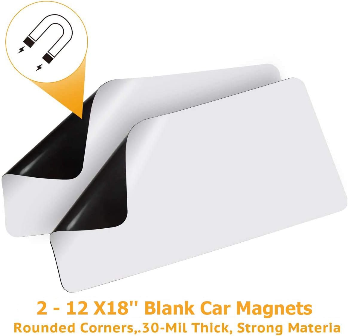 Magnetic Sign for Car 2 Pack Y33307
