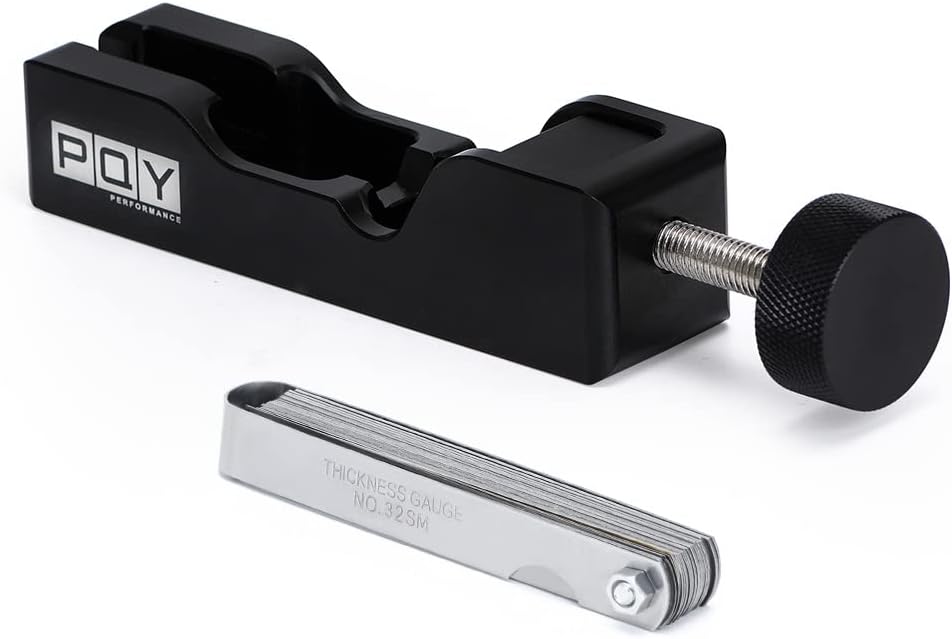 Pack of 2 Universal Spark Plug Gap Tool (red+feeler gauge) G8603