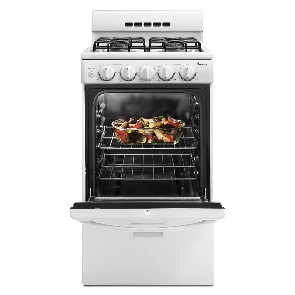 White 20-inch Gas Range G5657