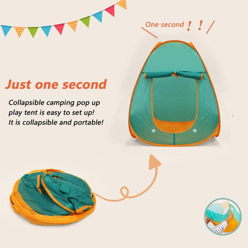 21 Pcs Pop Up Kids Play Tent G24421