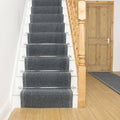Aztec Gray Stair Carpet Runner 19 foot S95252