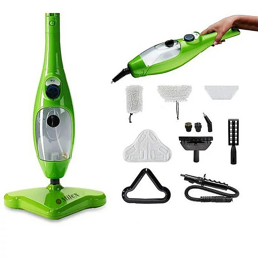 Floor Steamer with Detachable Handheld Steam Cleaner 6 in 1 V141
