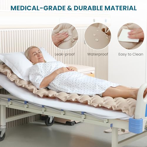 Alternating Air Pressure Mattress Topper with Waterproof Pump H94093