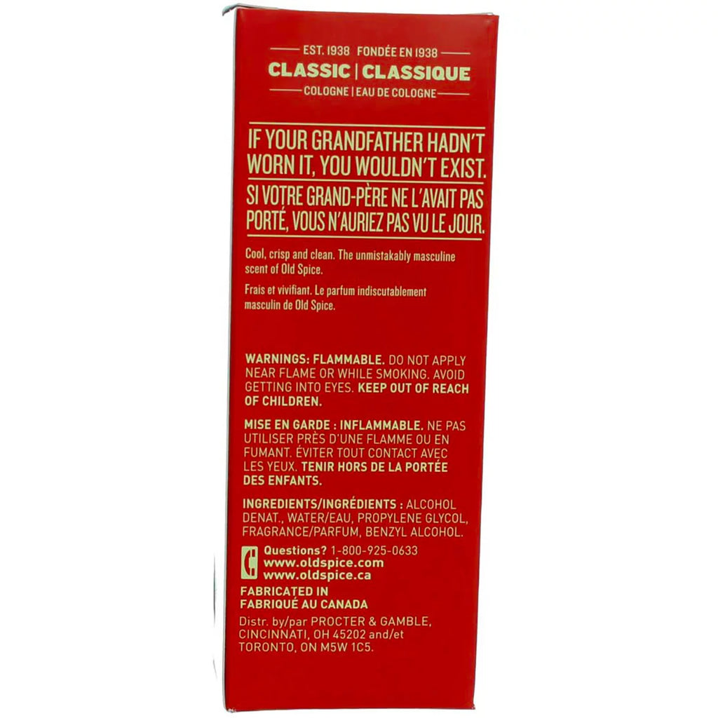 5 Pack 4.25 oz Cologne Spray G342