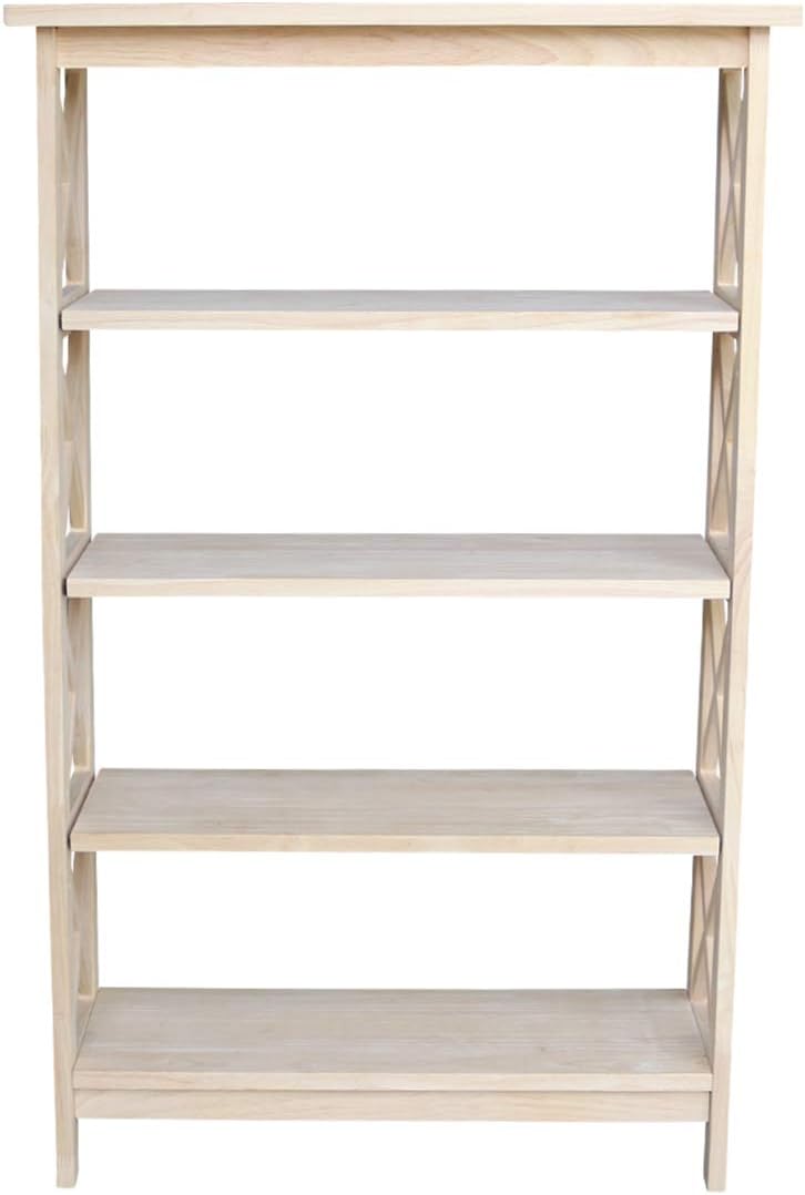 4-Tier X-Sided Bookcase Z5309